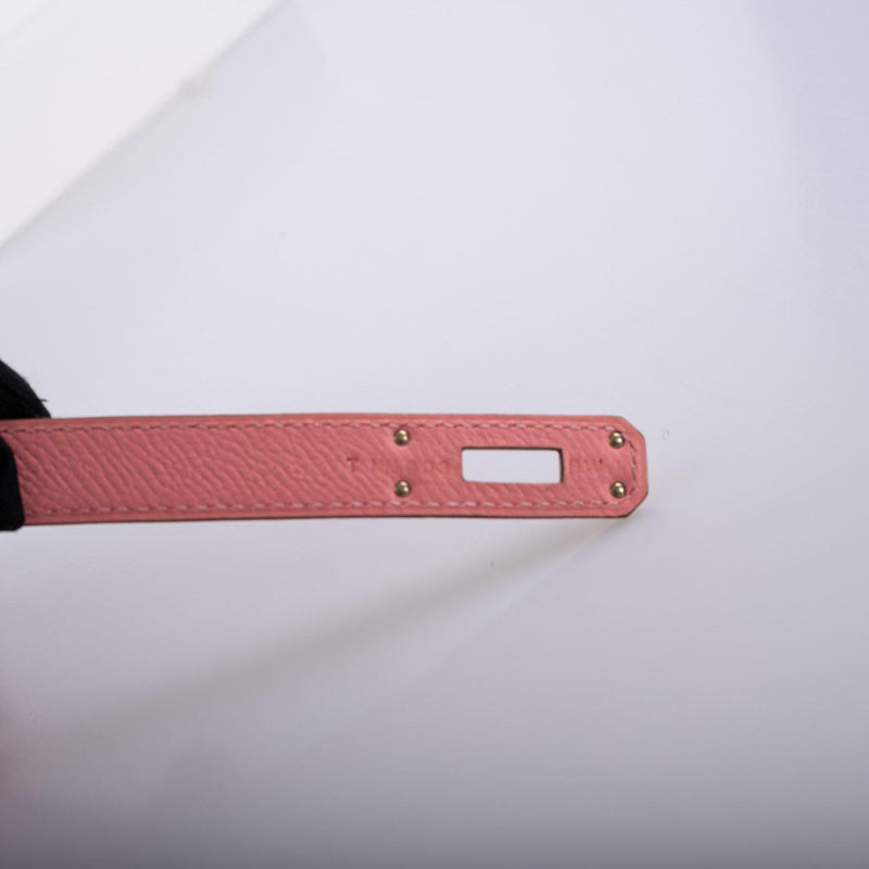 Detailed stitching and edge painting view