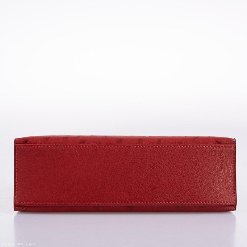 Open view revealing matte leather interior