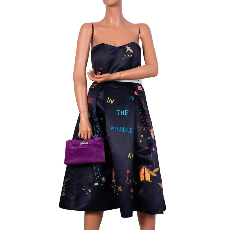  Angled view showing plush suede texture and sleek profile