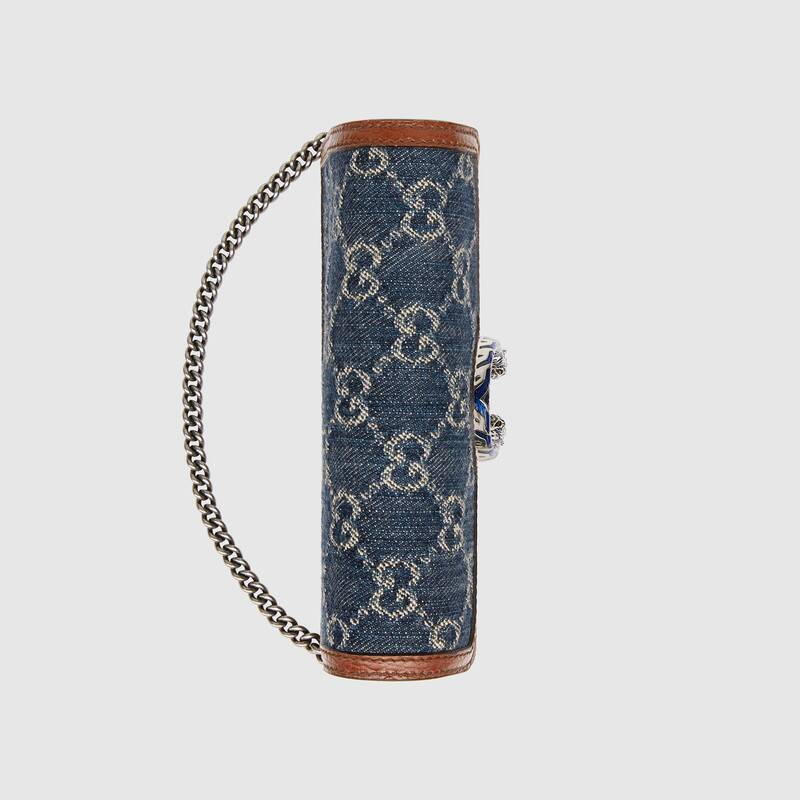 Gucci Dionysus Super Mini Denim Bag