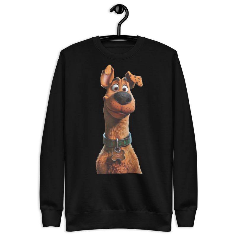 Unisex Premium Sweatshirt – Scooby-Doo Print