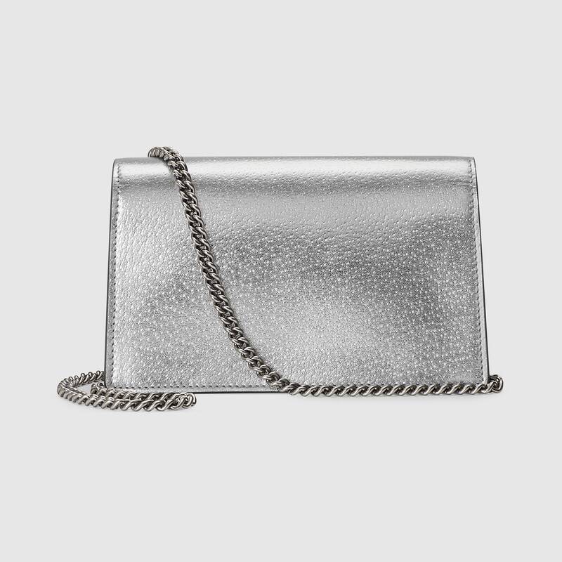 Gucci Dionysus Super Mini Silver Bag