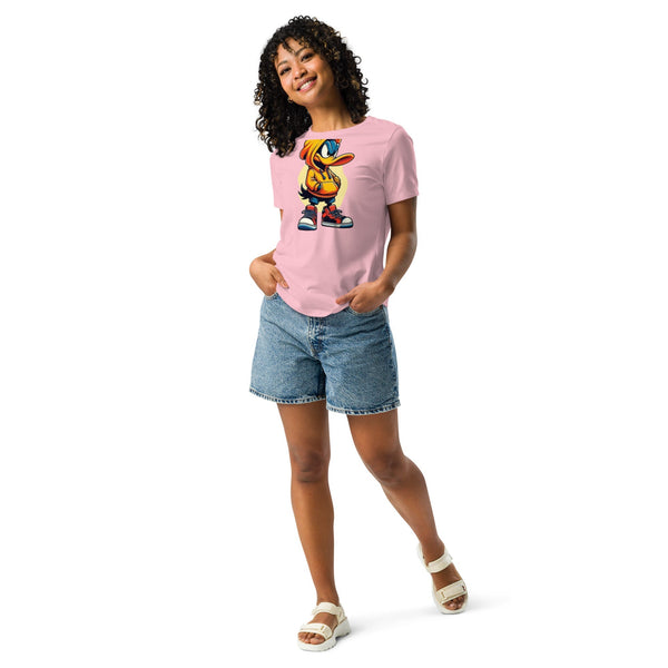 Women's Relaxed T-Shirt – Daffy Duck Print