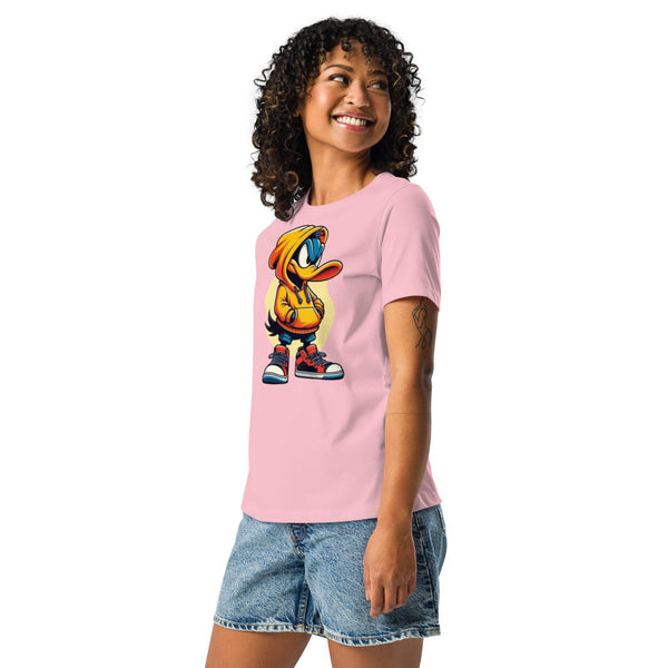 Women's Relaxed T-Shirt – Daffy Duck Print