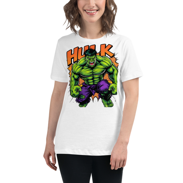 Women's Relaxed Fit T-Shirt – Hulk Print
