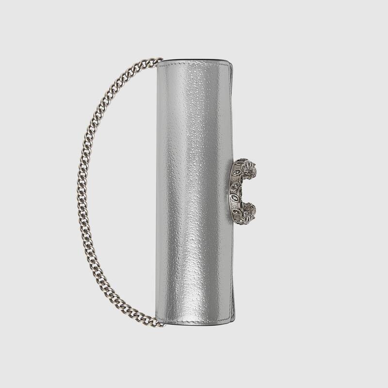 Gucci Dionysus Super Mini Silver Bag